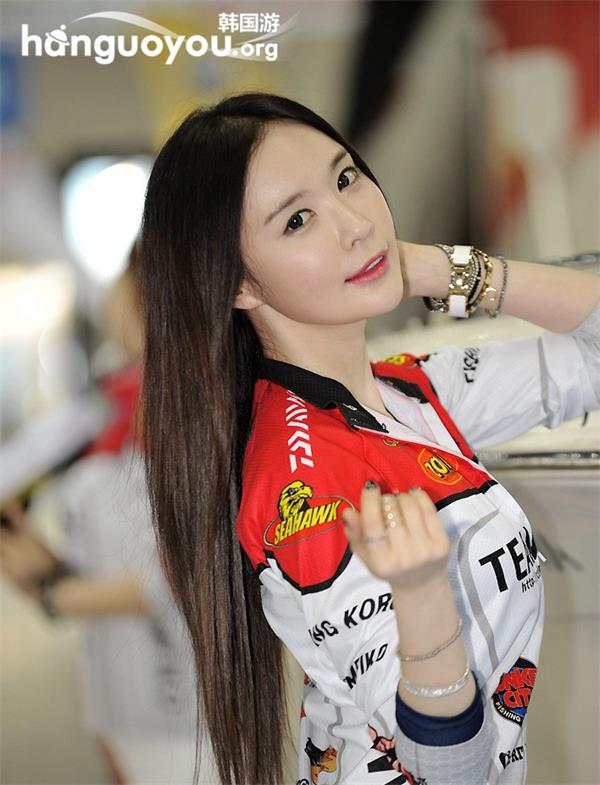 京畿游艇展美女模特